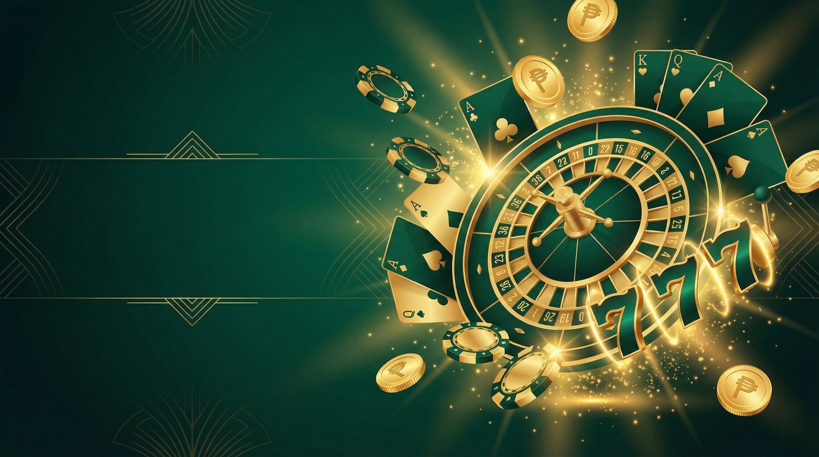 Banner promocional Betcris Mexico casino México con ruleta y fichas doradas